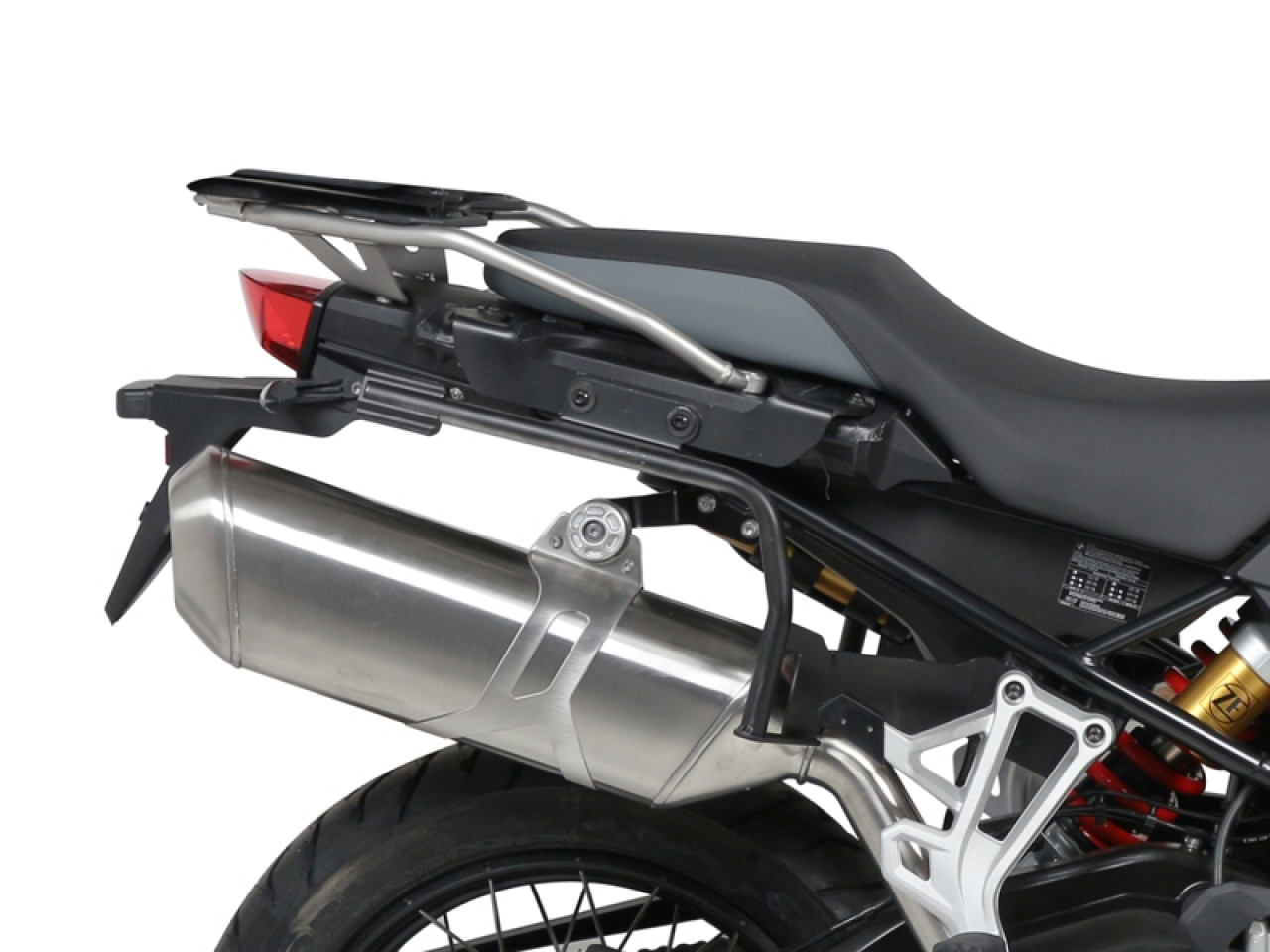 Shad zijkofferhouders 3P-systeem, zwart gelakt, voor BMW GS-modellen