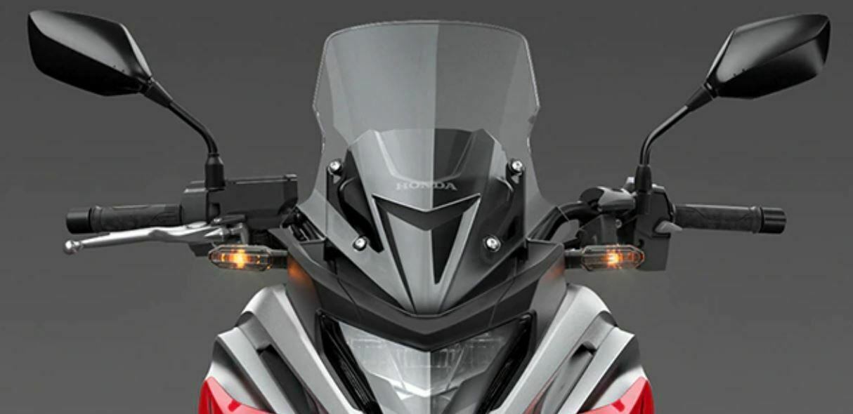 Hoog windscherm voor Honda NC 750 X (21-) origineel Honda