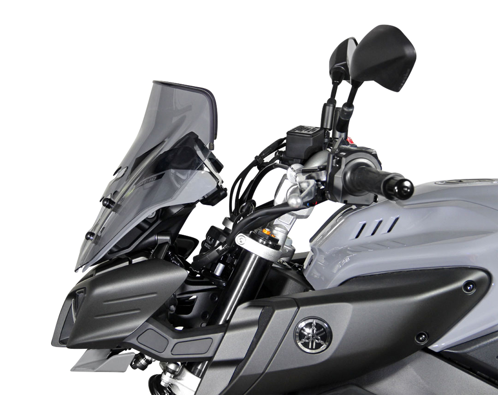 Spoilerscherm MRA "NS" zwart voor YAMAHA MT-10 /SP (Bj.2016-)