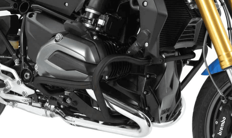 Motorbeschermer zwart voor BMW R 1200 GS LC (13-18) Hepco & Becker