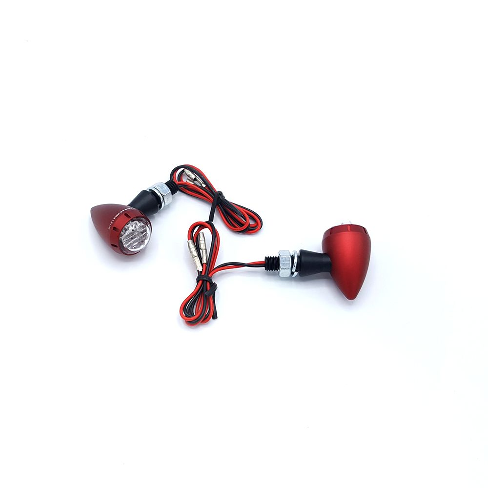 Barracuda knipperlicht S-LED B-LUX rood