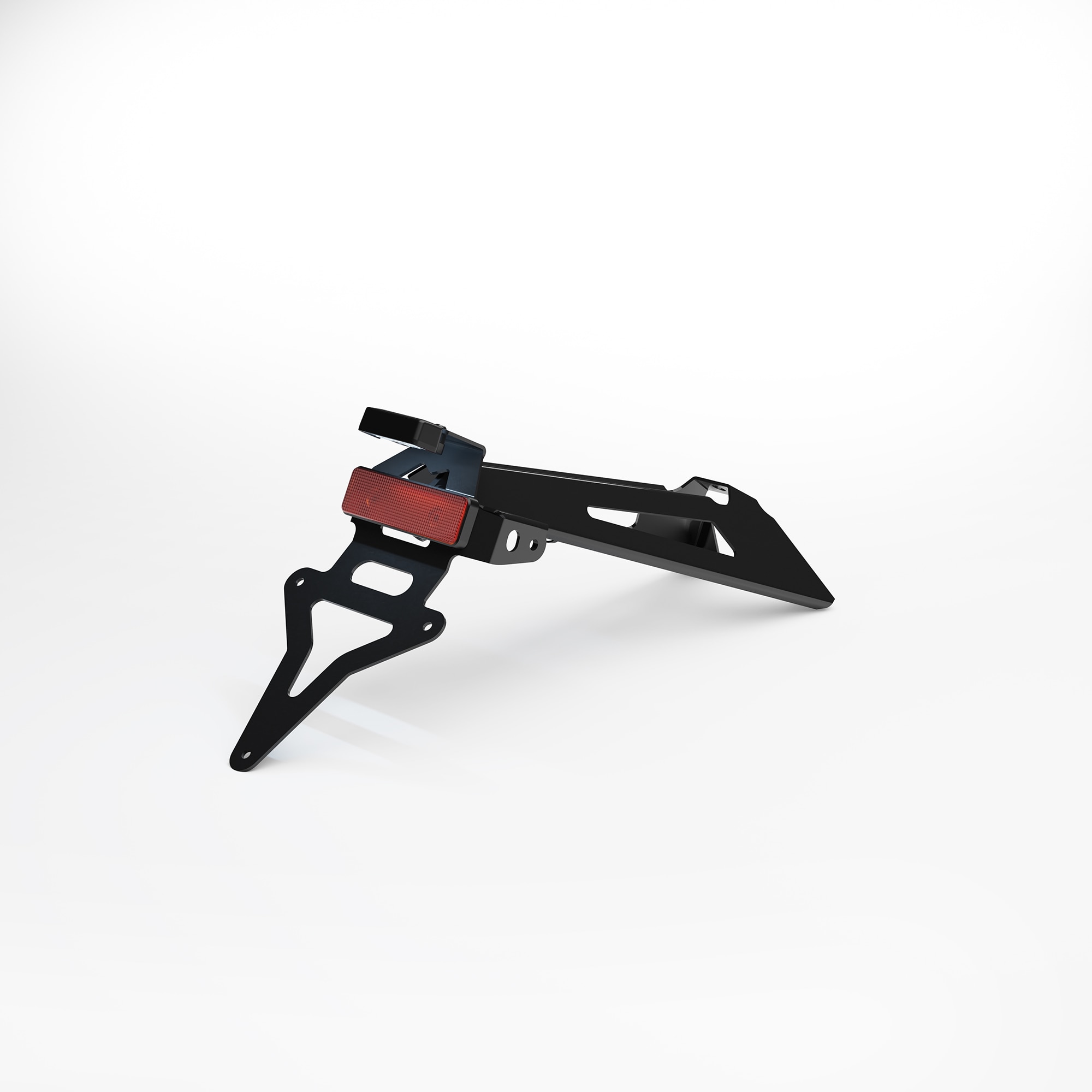 Aluminium kentekenplaathouder voor Aprilia RS 457 (24-) / Tuono 457 (25-)