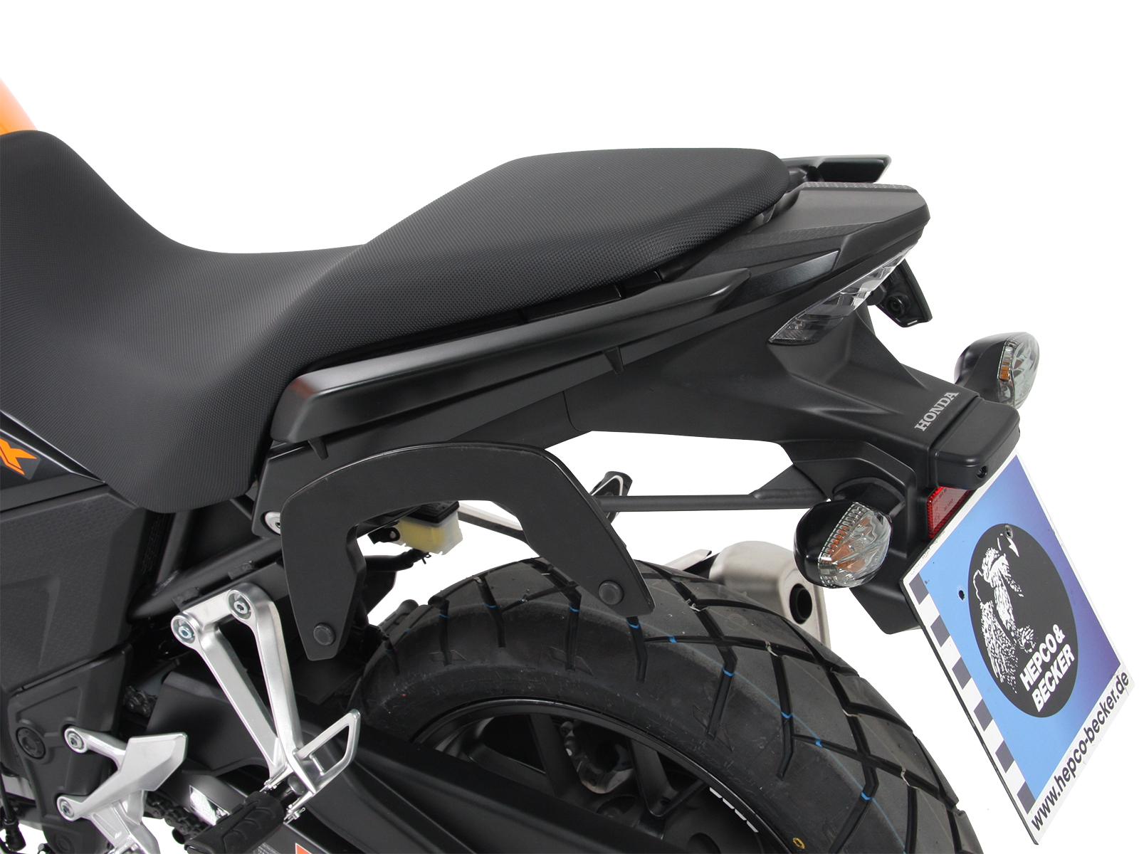 C-Bow tashouder antraciet voor Honda CB 500 X (17-18) Hepco & Becker