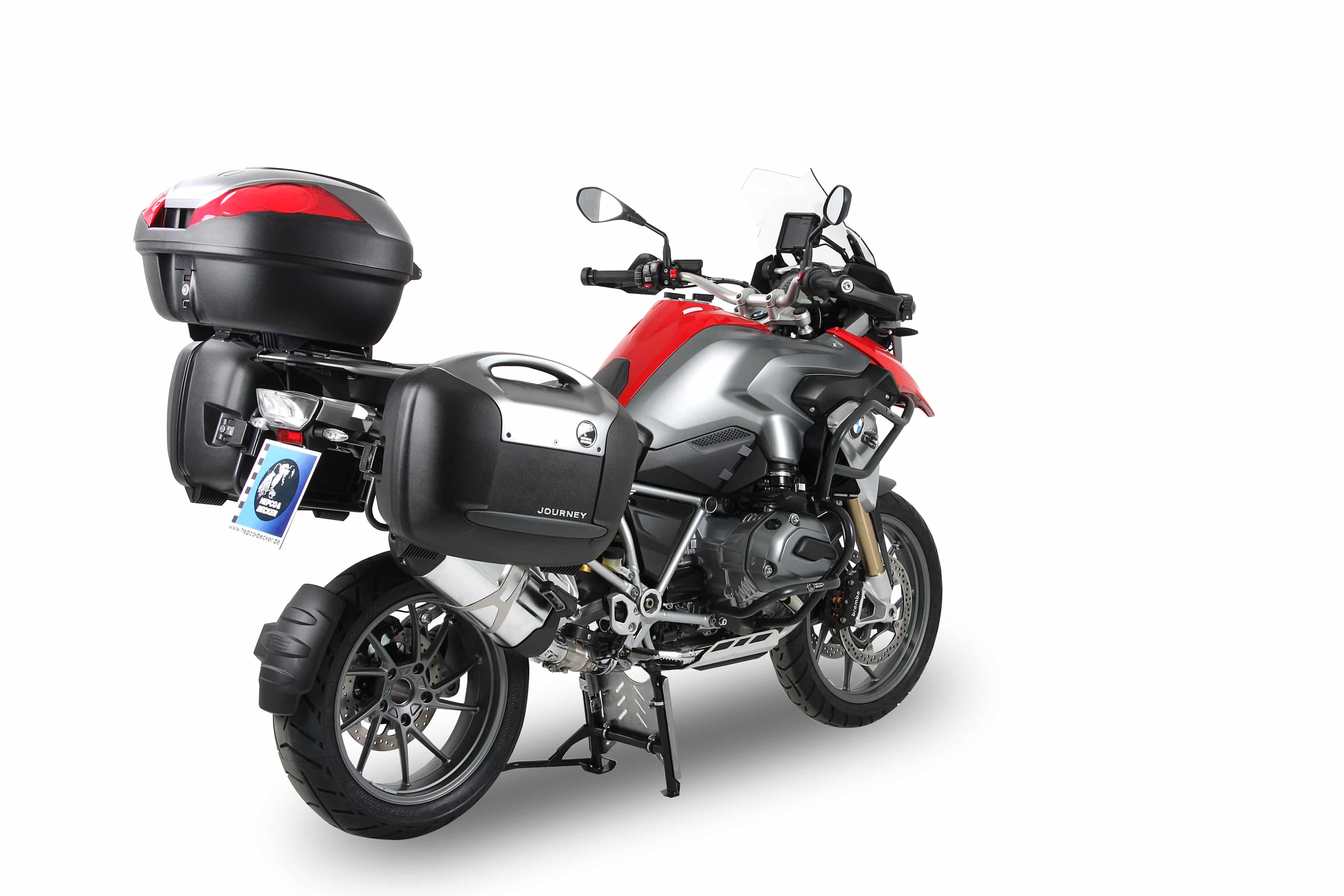 Zijkofferhouder Lock-it zwart voor BMW R 1250 GS Adventure (19-24) Hepco & Becker