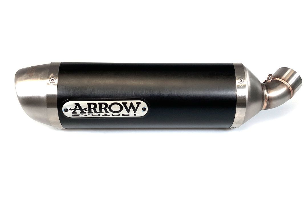 ARROW uitlaat DARK STREET THUNDER voor Ducati Monster 696 / 796 / 1100 2008-2014