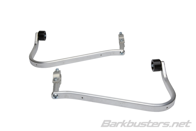 Barkbusters hardwarekit tweepuntsbevestiging aluminium