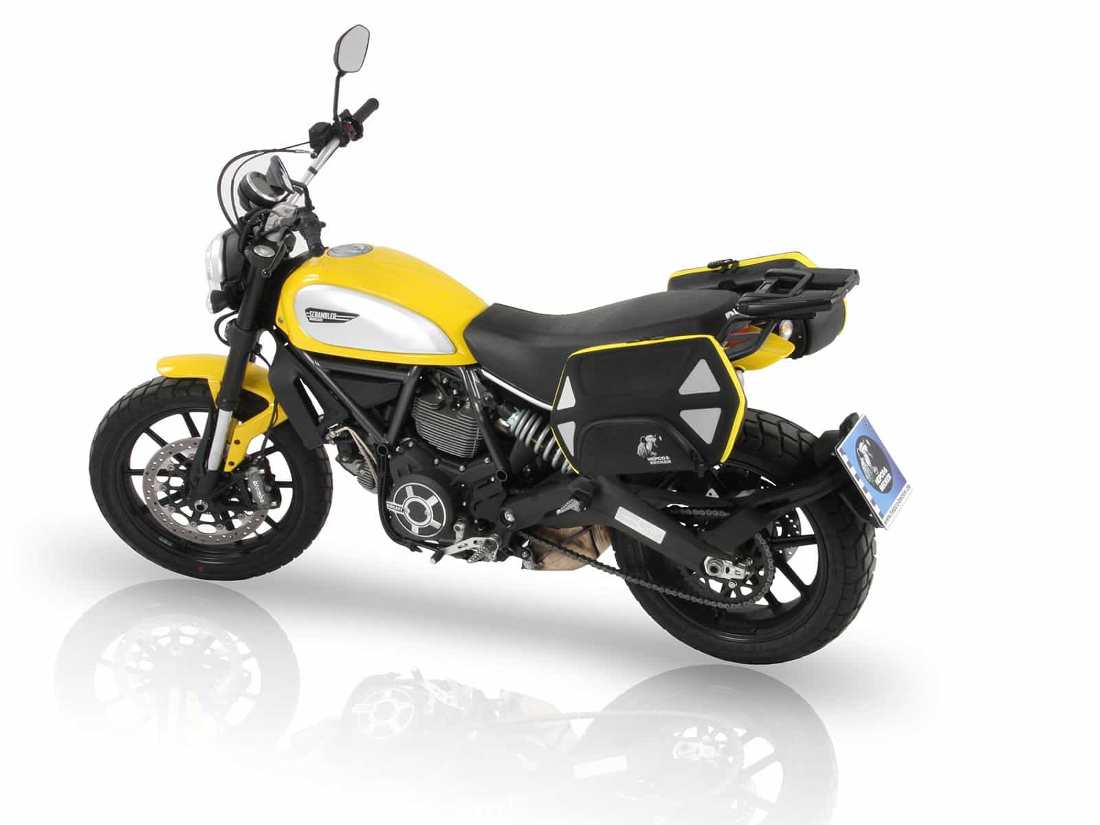 C-Bow zijdrager zwart voor Ducati Scrambler 800 (15-18) Hepco & Becker