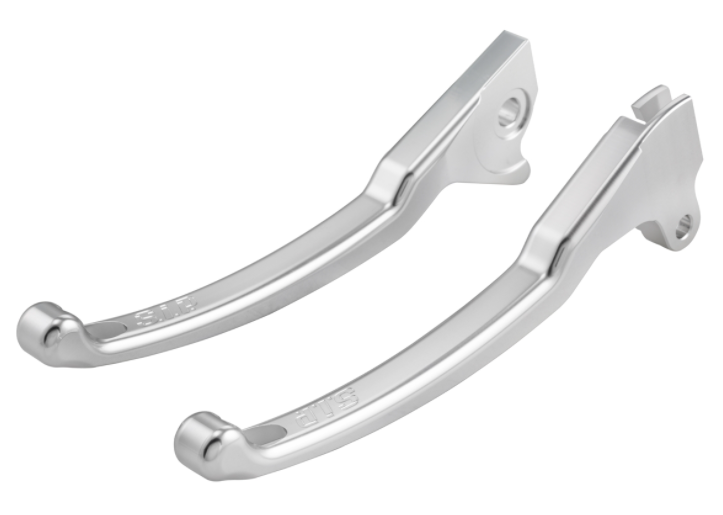 Sport hendelset rem links/rechts voor Vespa LX/LXV/S/Primavera/Sprint 50-150ccm, zilver