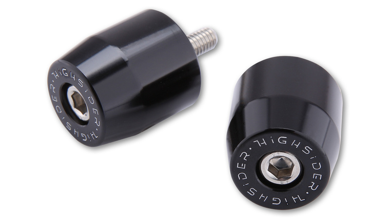 HIGHSIDER pro stuurgewichten zwart M6 Suzuki (paar)