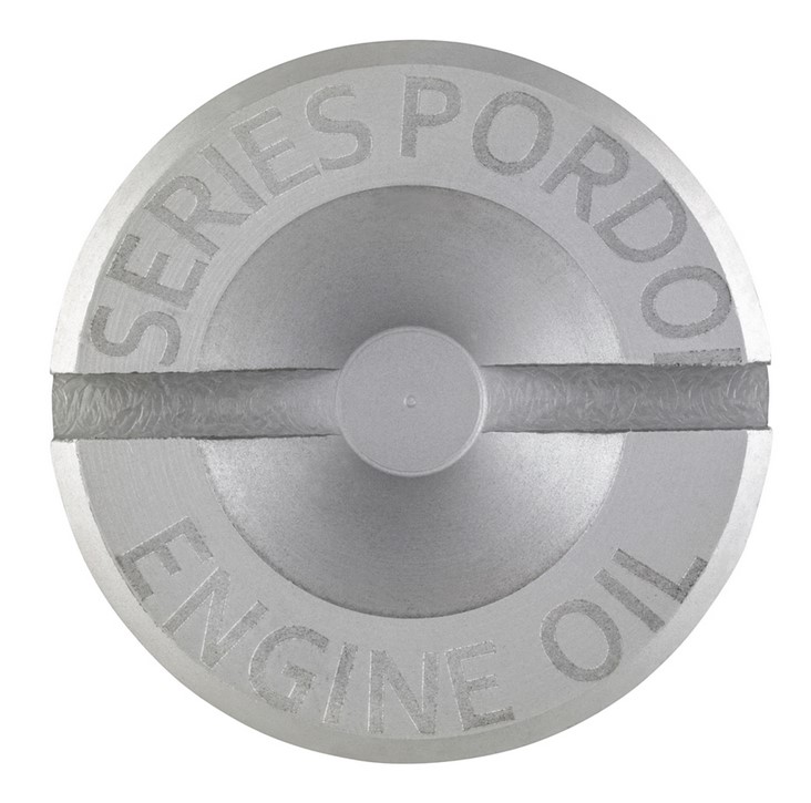 Olievulplug motorolie voor Vespa GTS/GTS Super/GTV 300cc HPE, zilver mat