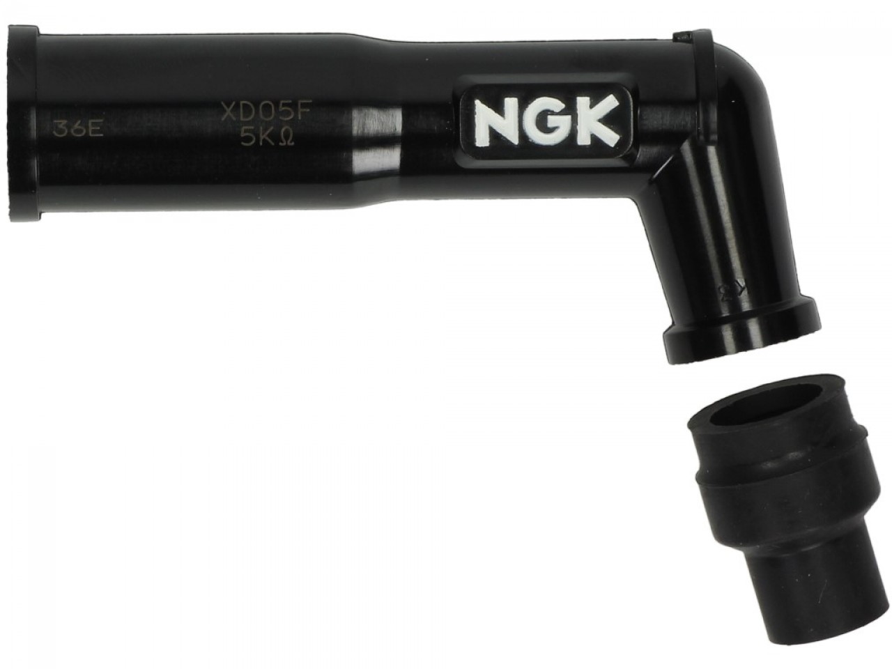 NGK bougiedop voor aansluitdraad, XD05F, 102°