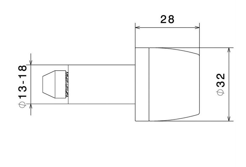 Stuurbalansgewichten RIZOMA links & rechts voor Vespa, rood geanodiseerd