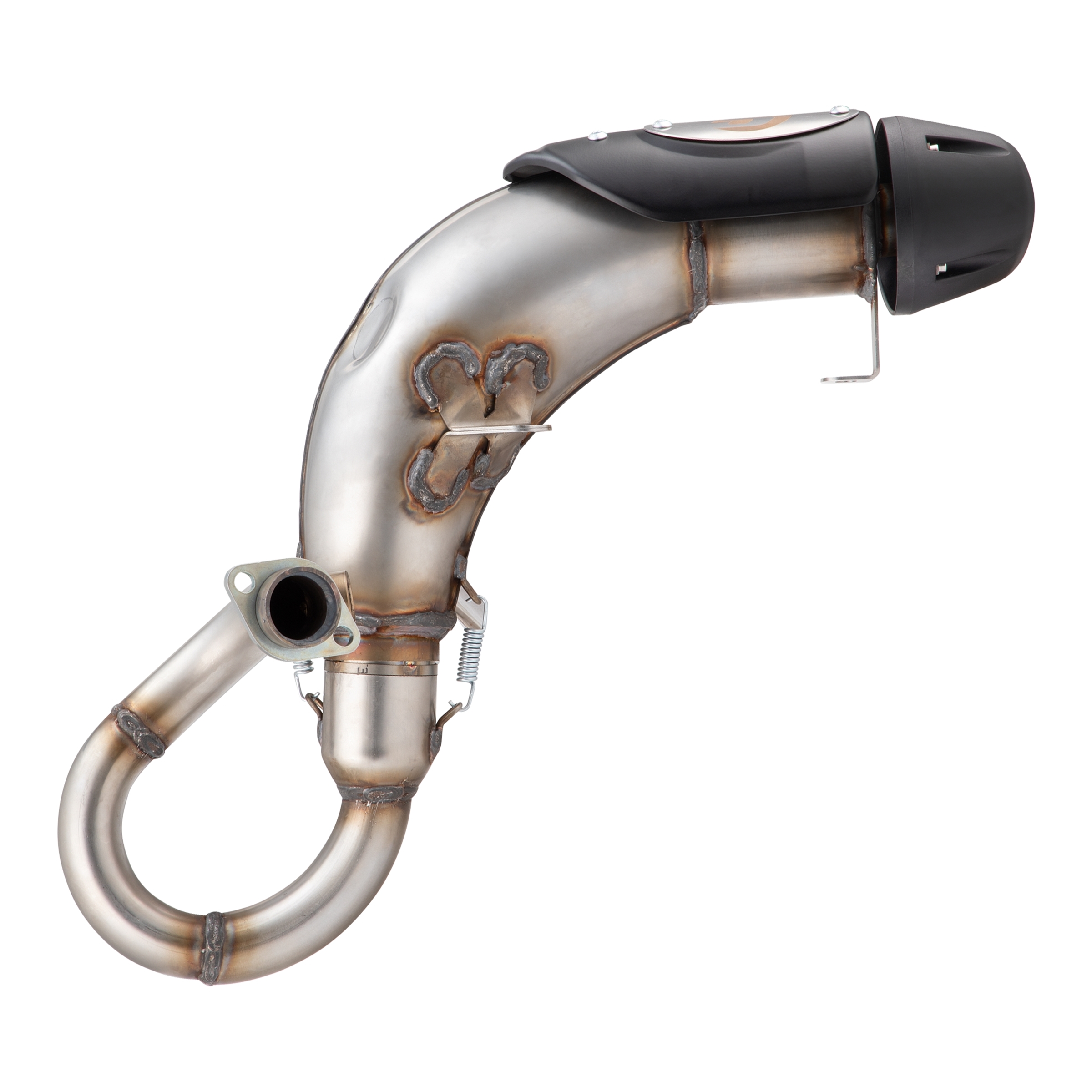 Racing uitlaat voor Vespa GTS/GTS Super/GTV/GT 60 125-300cc d.w.z., 4T, LC, roestvrij staal