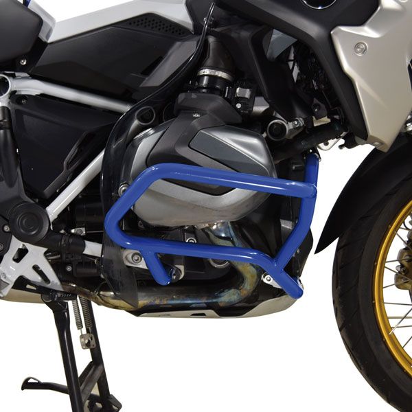 Onderste valbeugel voor BMW R 1250 GS, staal, blauw
