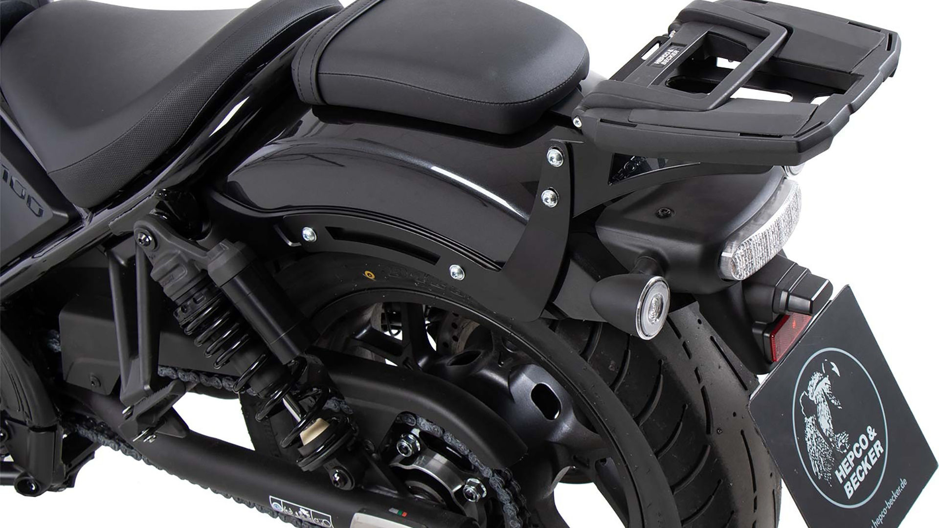 Easyrack topkoffer zwart voor Honda CMX 1100 Rebel /DCT (21-24) Hepco & Becker