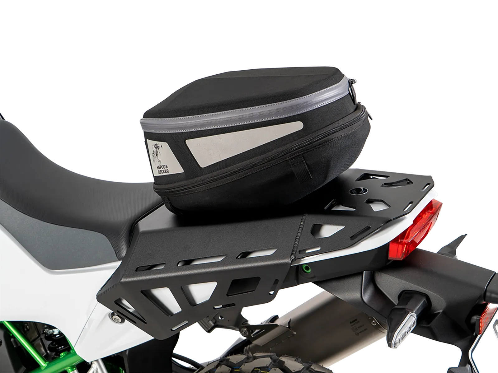 Afstandhouder Luggage Guard zwart voor Kawasaki KLE 500 / SE (26-) Hepco & Becker