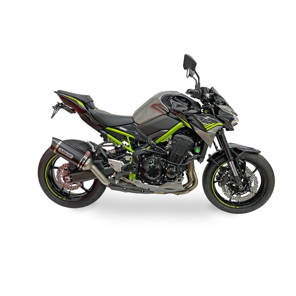 ARROW STREET THUNDER DARK uitlaat voor Kawasaki Z 900 (20-)