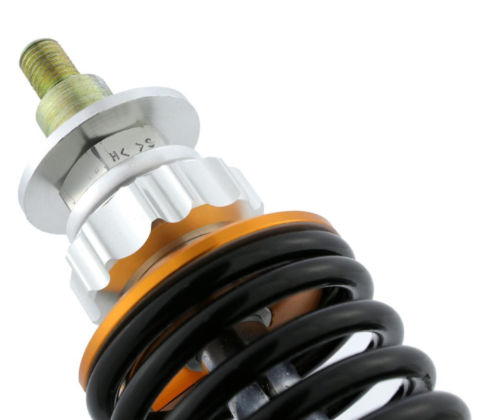 Schokbreker voorzijde voor Vespa GTS/GTS Super/GTV/GT 60/GT/GT L, zilver/oranje
