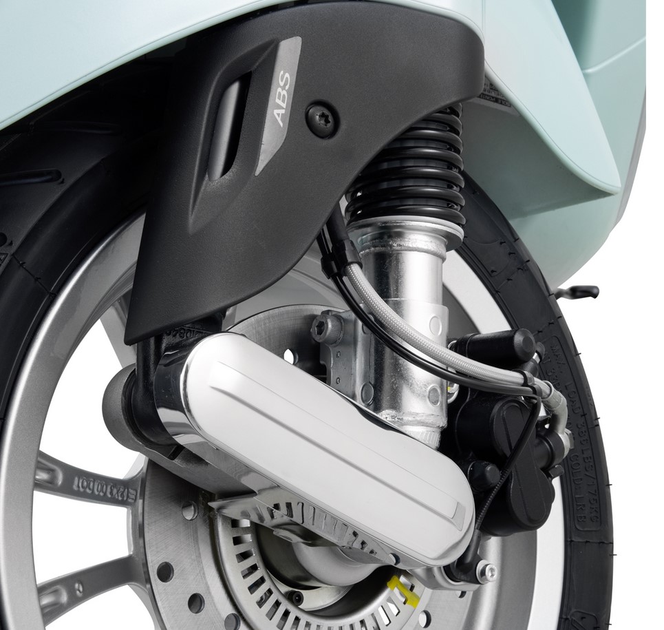 Swingarm afdekking voor Vespa, chroom