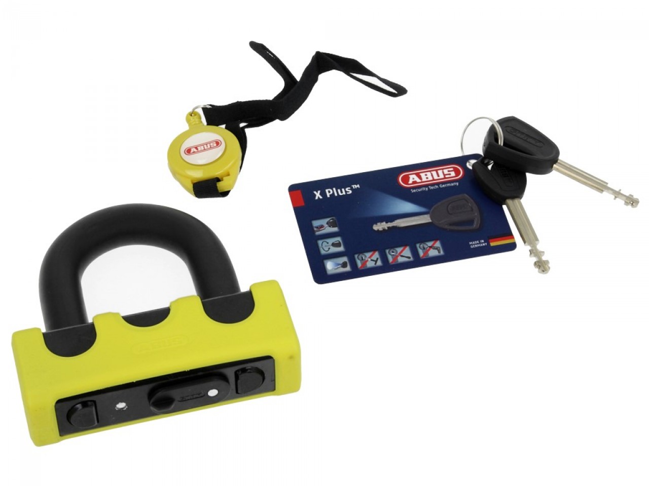 ABUS beugelslot Granit Power XS 67 voor motorfiets, scooter & Vespa