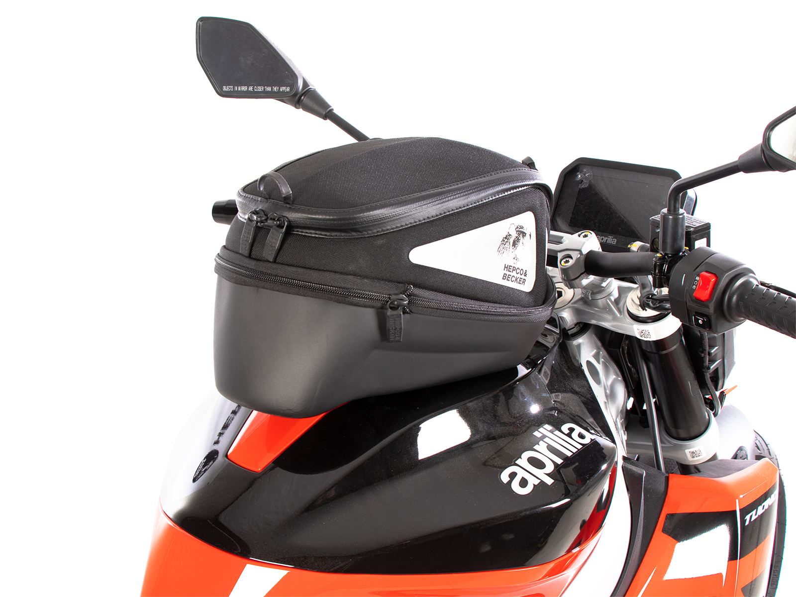 Basistankring incl. tanktasvergrendeling voor Aprilia Tuono 457 (25- ) Hepco & Becker