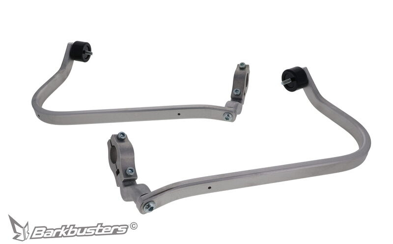 Barkbusters hardwarekit tweepuntsbevestiging aluminium