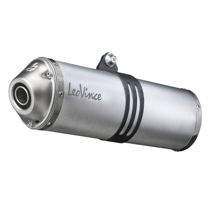 LeoVince uitlaatsysteem X3, aluminium, slip on voor Suzuki DR-Z 400 S (Bj.01-08)