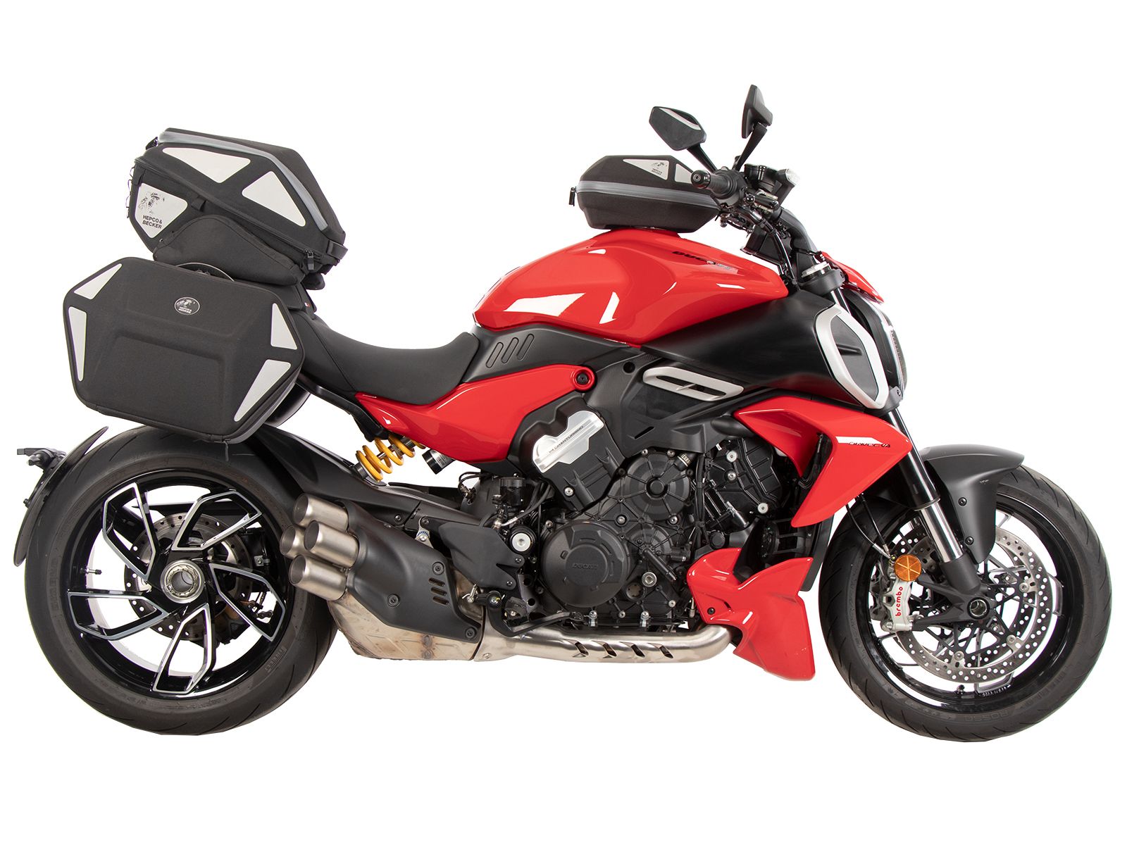 Basistankring incl. tanktasvergrendeling voor Ducati Diavel V4 (23-) Hepco & Becker