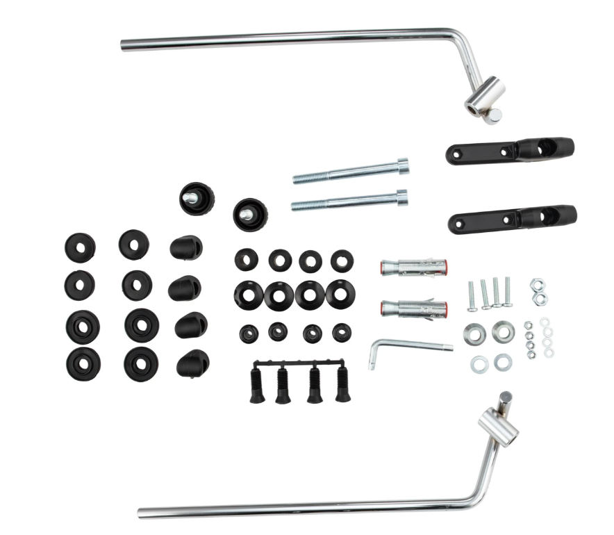 Bevestigingsmateriaal windscherm FACO "Twin-Screen" voor Vespa Primavera 50-150cc 2T/4T