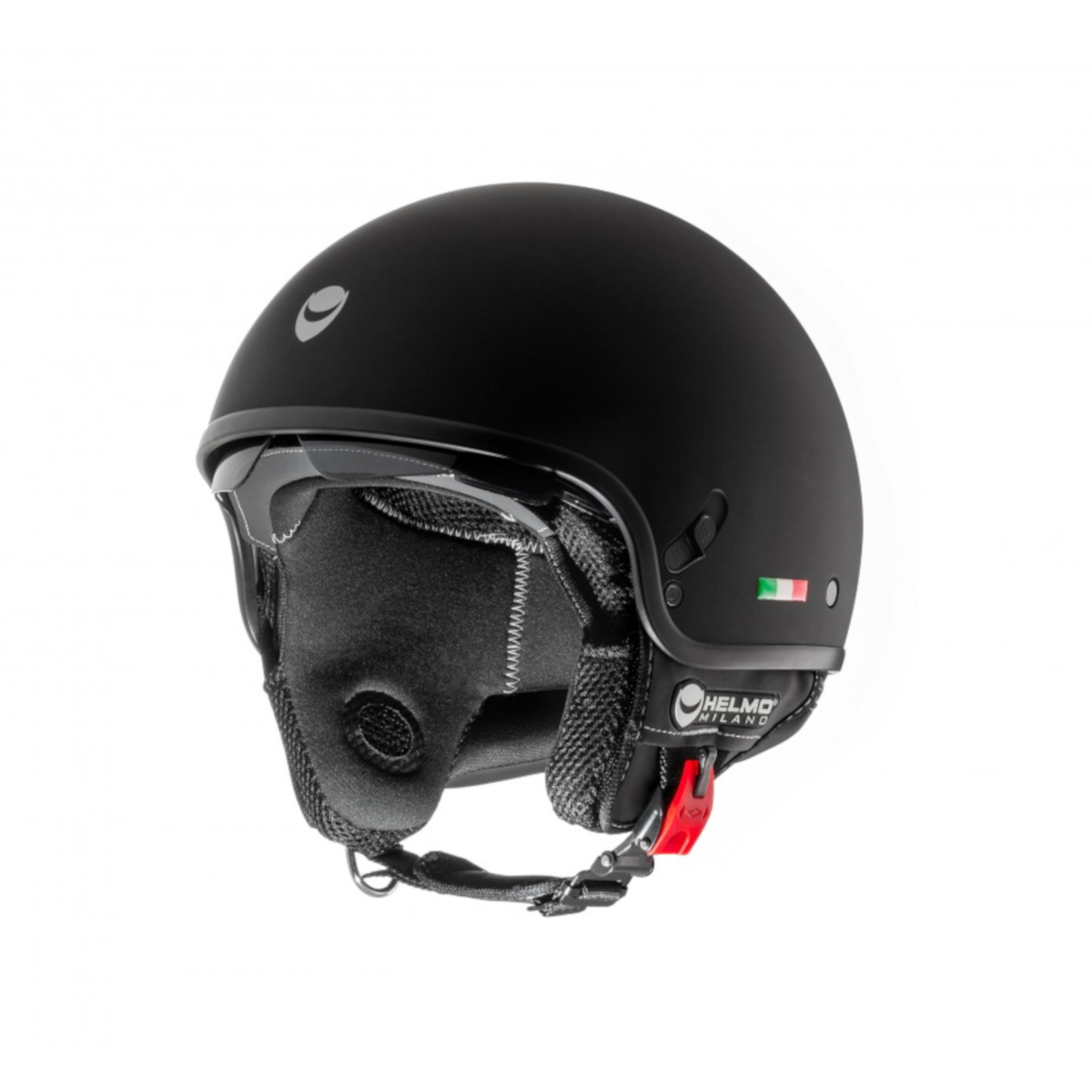 Helmo Milano Demi Jet, Puro Slider, mat zwart