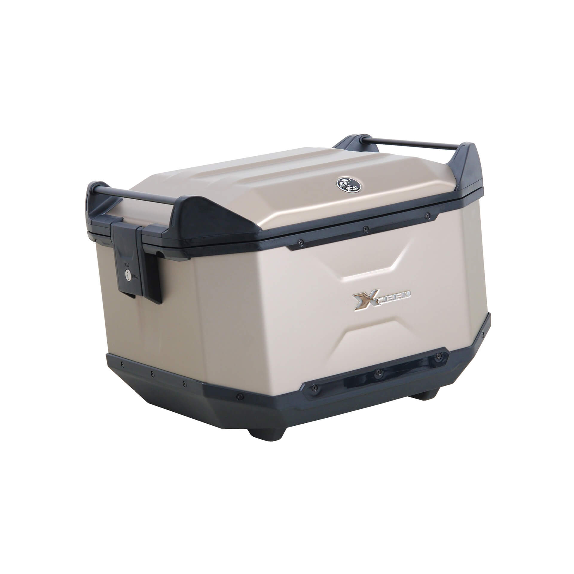 Alu Topcase Xceed 45 liter aluminium zilver