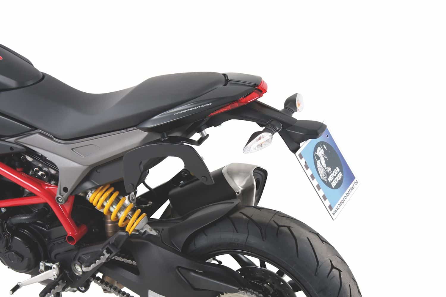 C-Bow zijdrager zwart voor Ducati Hypermotard 939 /SP (16-18) Hepco & Becker