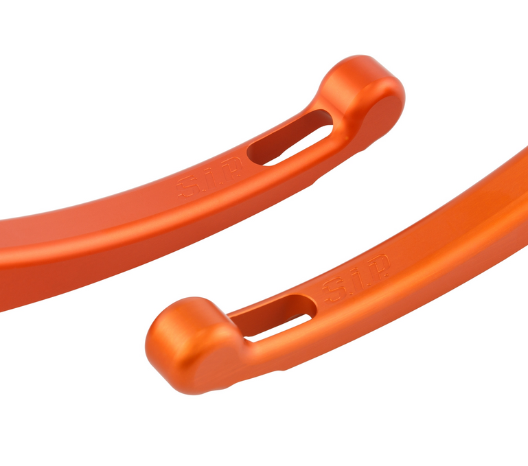 Sport hendelset koppeling/rem voor Vespa PX 125 -150cc, HBZ Hengtong, rechts/links, mat oranje