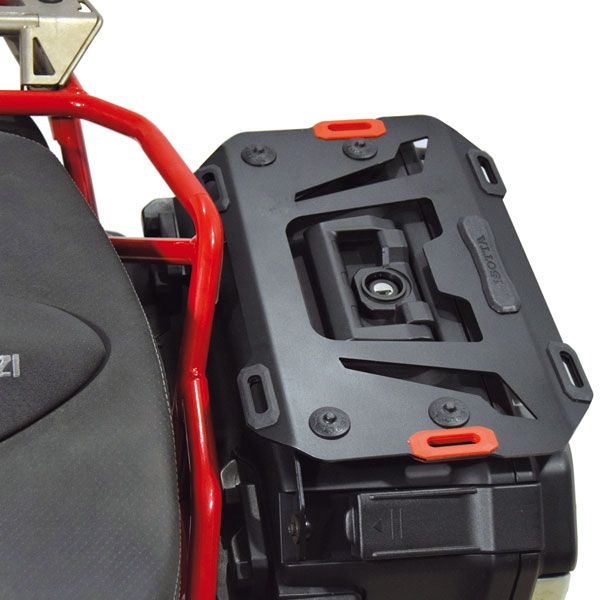 Paar bagagerekken voor originele Urban zijkoffers voor Moto Guzzi V85 TT