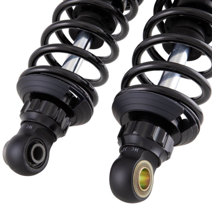 Schokdemper "Black Edition" achteraan voor Vespa GTS/GTS Super/GTV/GT 60/GT/GT L, mat zwart