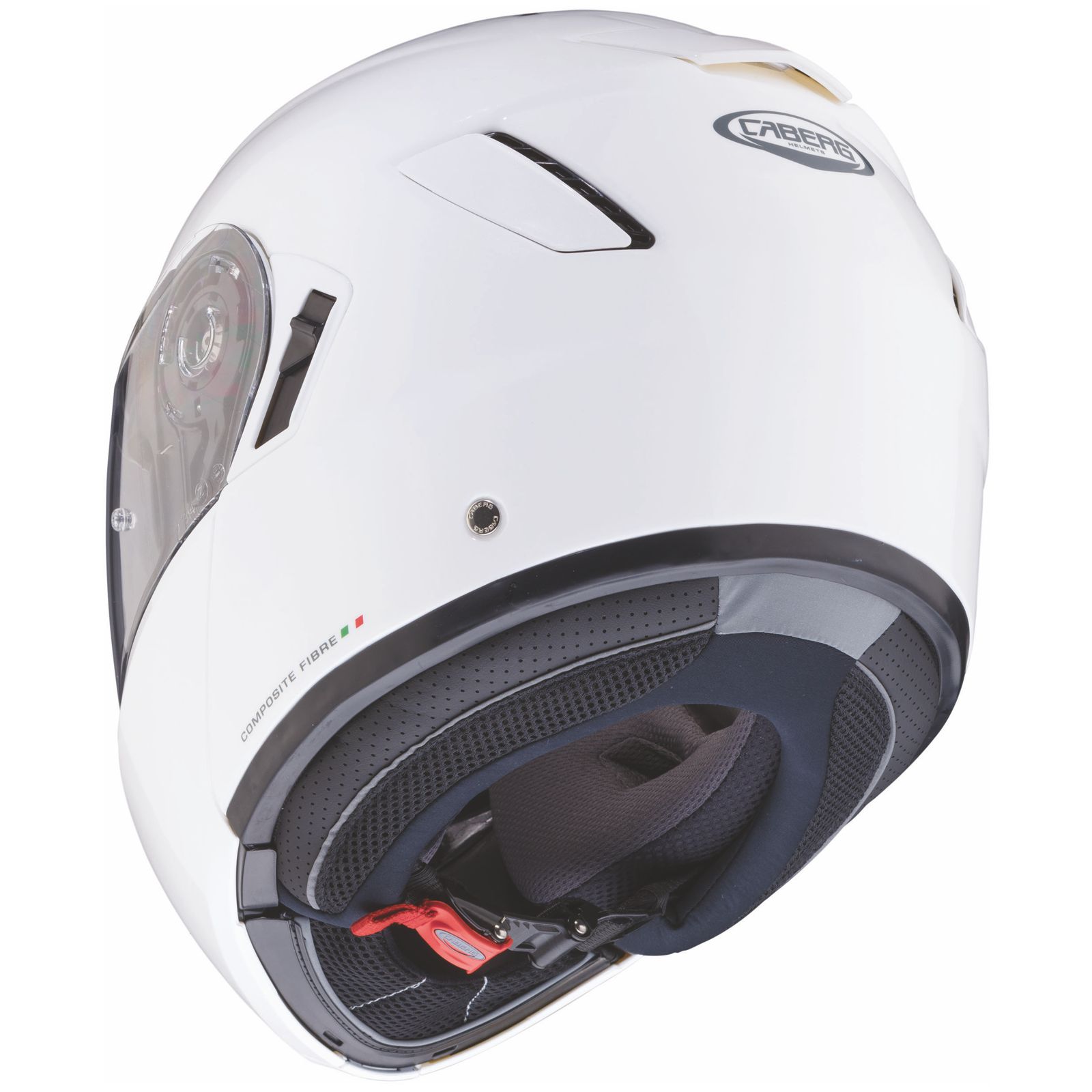 Caberg Helm Levo, wit metallic