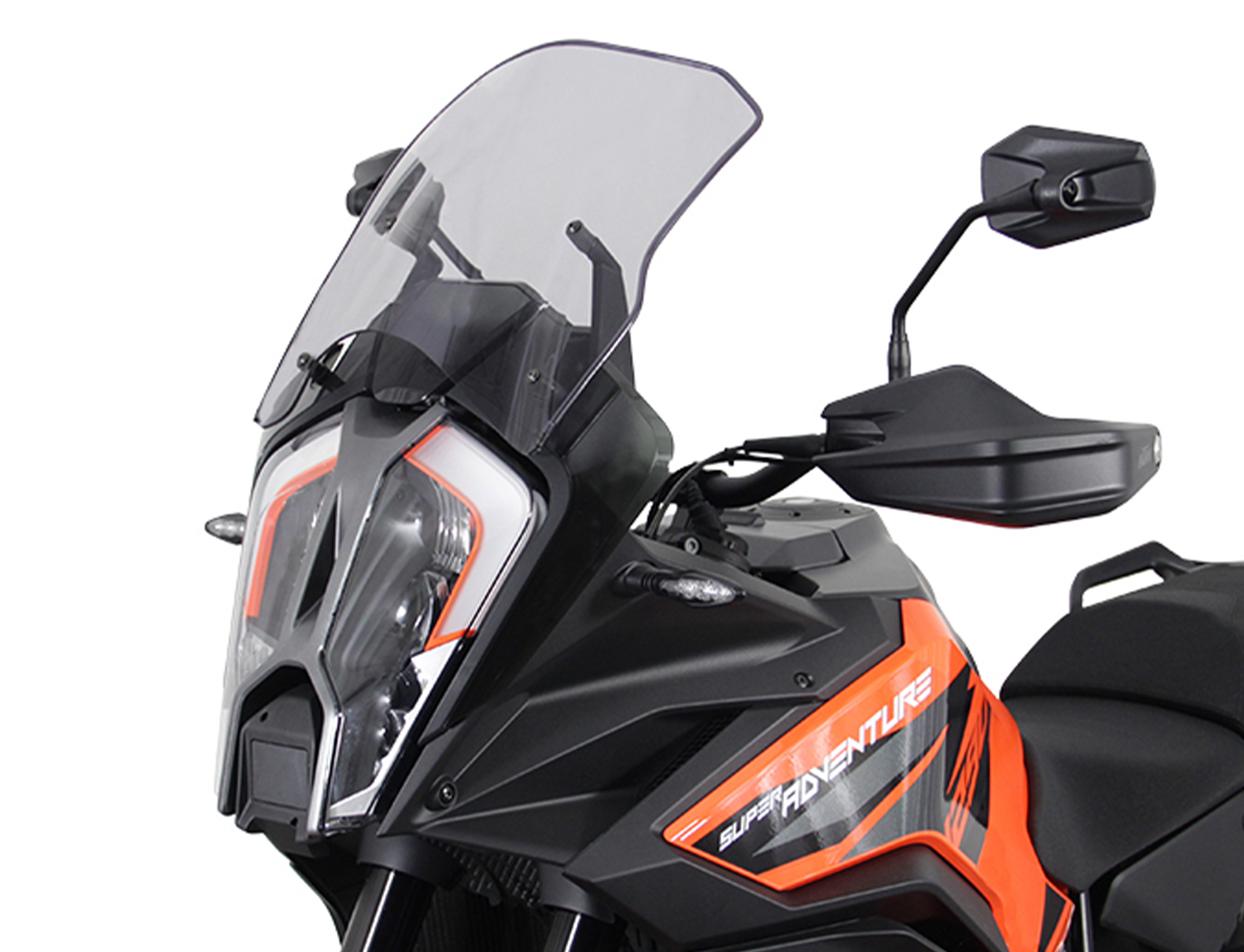 MRA touring scherm "TM" rookgrijs voor KTM Superadventure 1290 /S /R 2021-