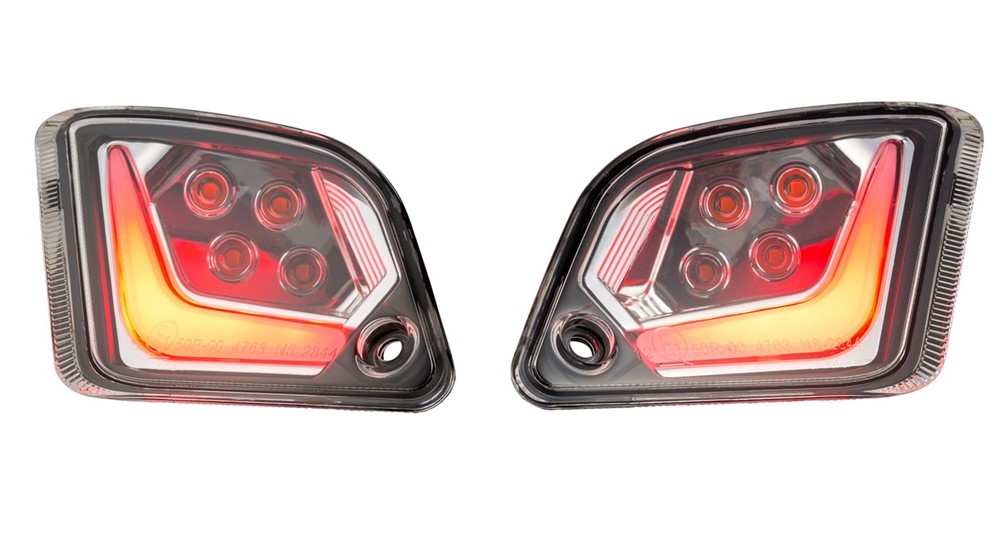 Richtingaanwijzerset achter links/rechts voor Vespa GTS/GTS Super/GTV/GT 60/GT/GT L ('03-'13), helder