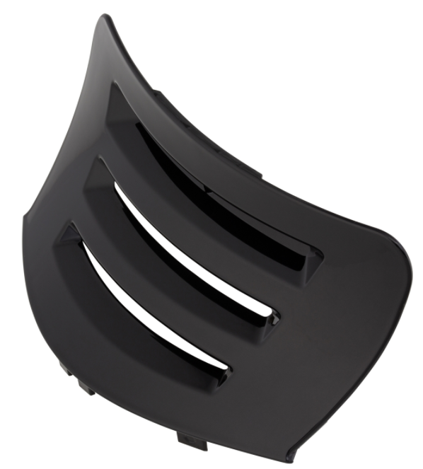 Bougiedop voor Vespa Primavera/Sprint 50-150cc 2T/4T AC, glanzend zwart