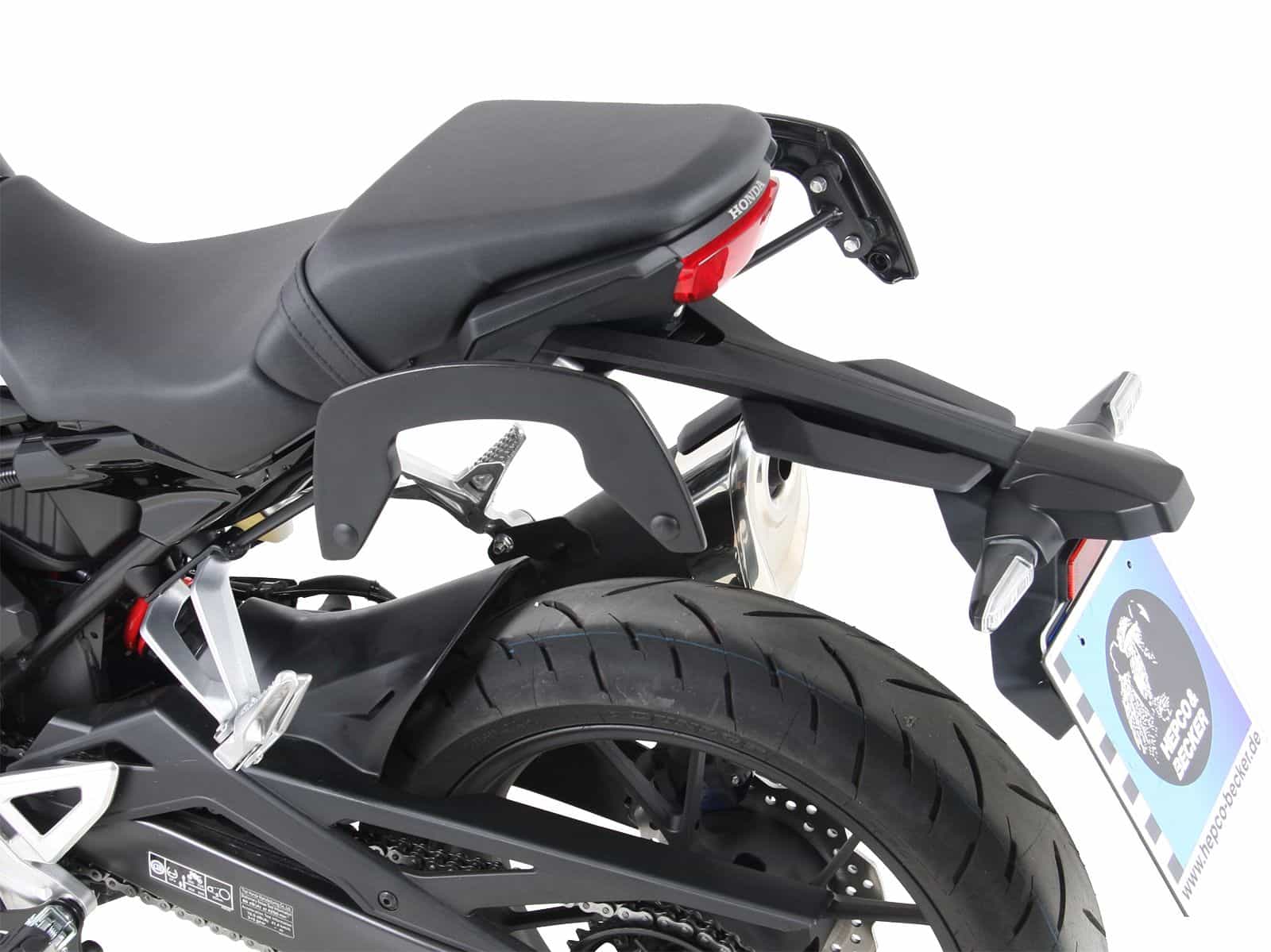 C-Bow zijdrager zwart voor Honda CB 300 R (18-) Hepco & Becker