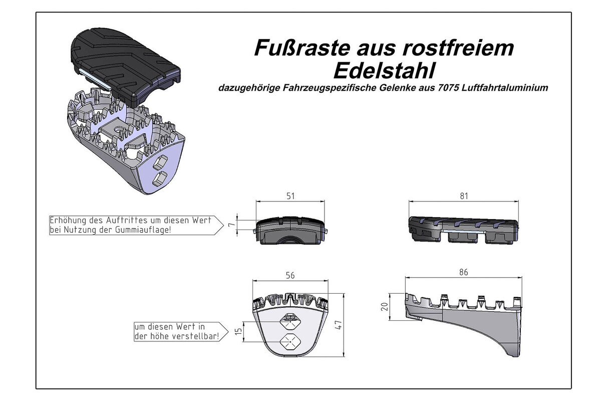 Crashbar voor Aprilia Tuareg 660 (21-) SW Motech