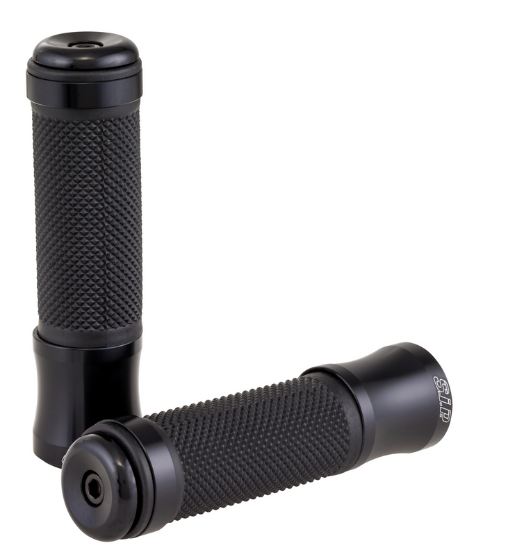 Handvatten Ø 24/24 mm, L 125 mm voor Vespa PX 125-200ccm, zwart glanzend