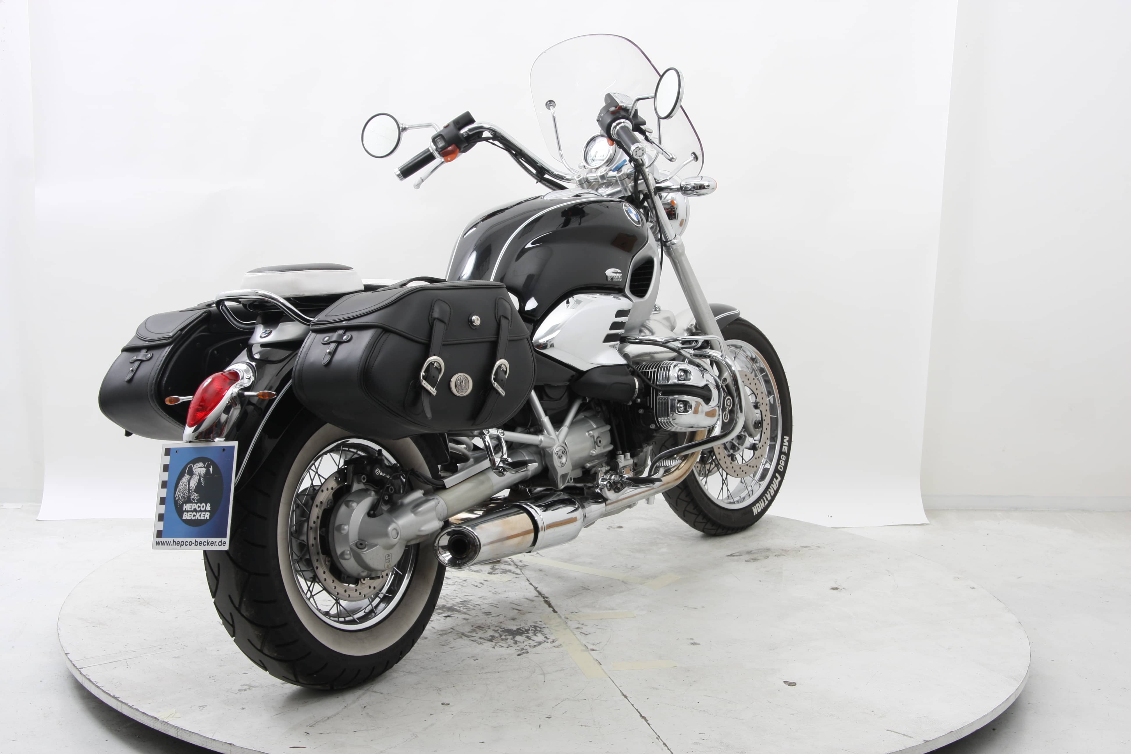 C-Bow zijdrager chroom voor BMW R 850 C (00-04)/R 1200 C (97-04) Hepco & Becker