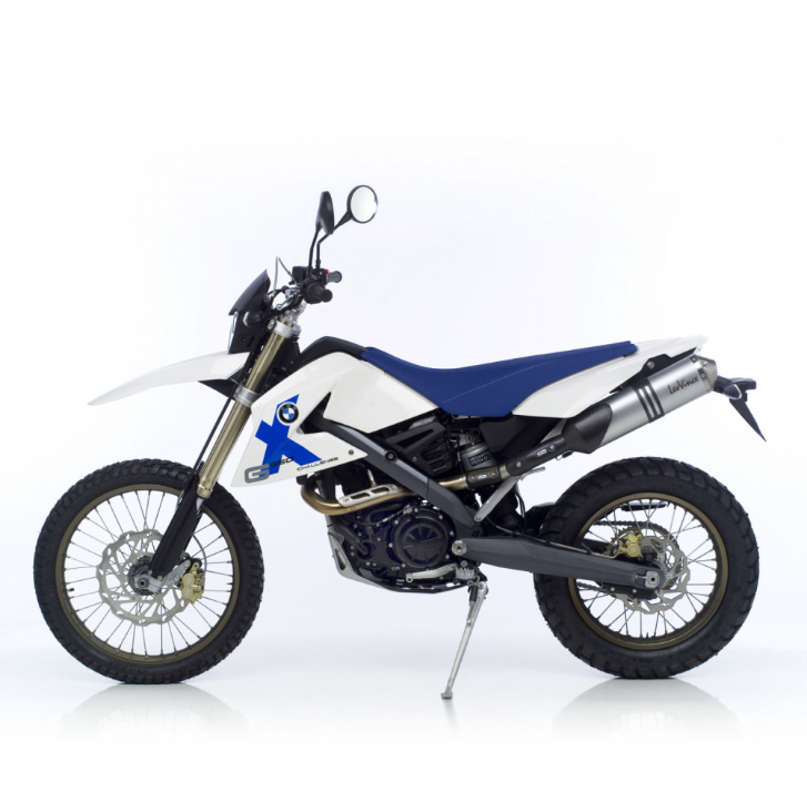 LeoVince uitlaatsysteem X3, aluminium, slip on voor BMW G 650 X-Challenge/X-Moto/X-Country (Bj.07-11)
