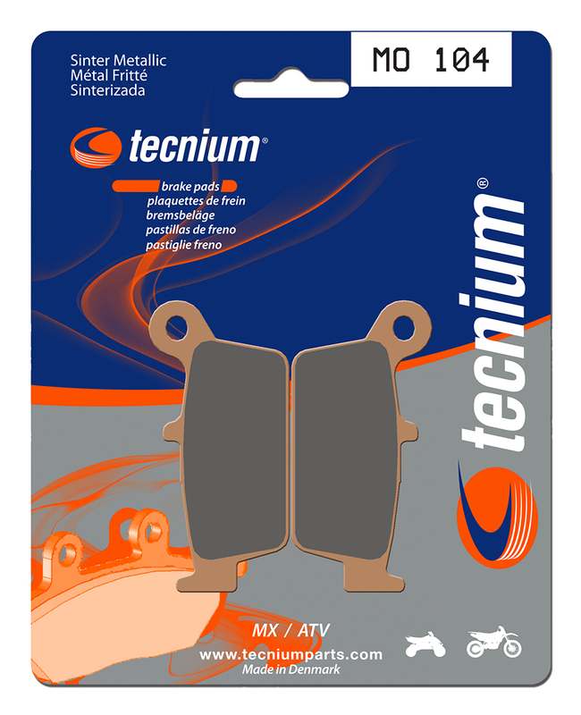 Tecnium MX/ATV gesinterde metalen remblokken - MO104