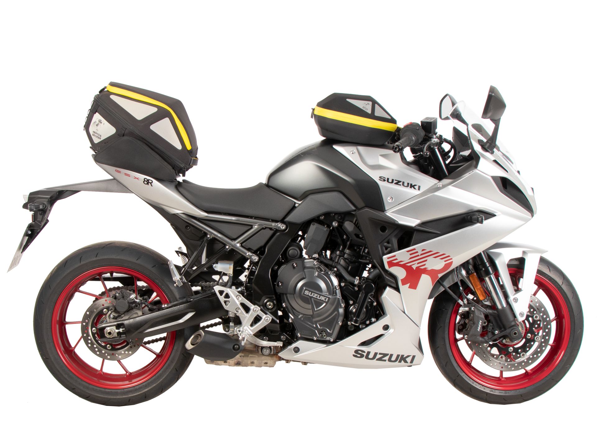 Sportrack zwart voor Suzuki GSX-8R (24- ) Hepco & Becker