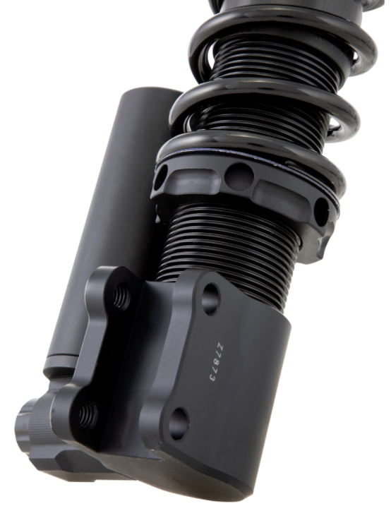 Schokdemper "Black Edition" vooraan voor Vespa GTS/GTS Super/GTV/GT 60/GT/GT L, mat zwart