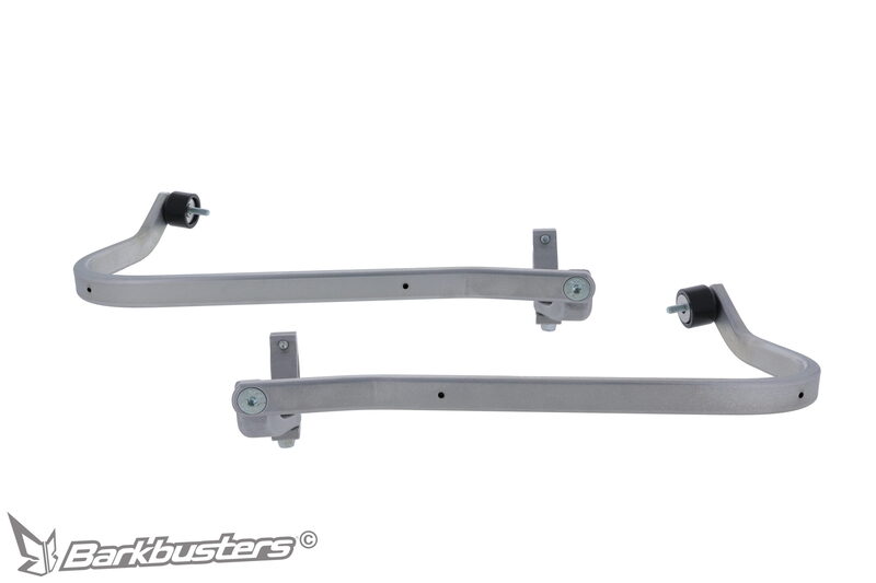 Barkbusters hardwarekit tweepuntsbevestiging aluminium