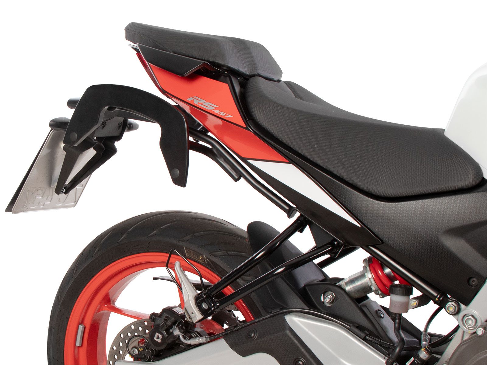C-Bow zijdrager zwart voor Aprilia RS 457 (24-) Hepco & Becker