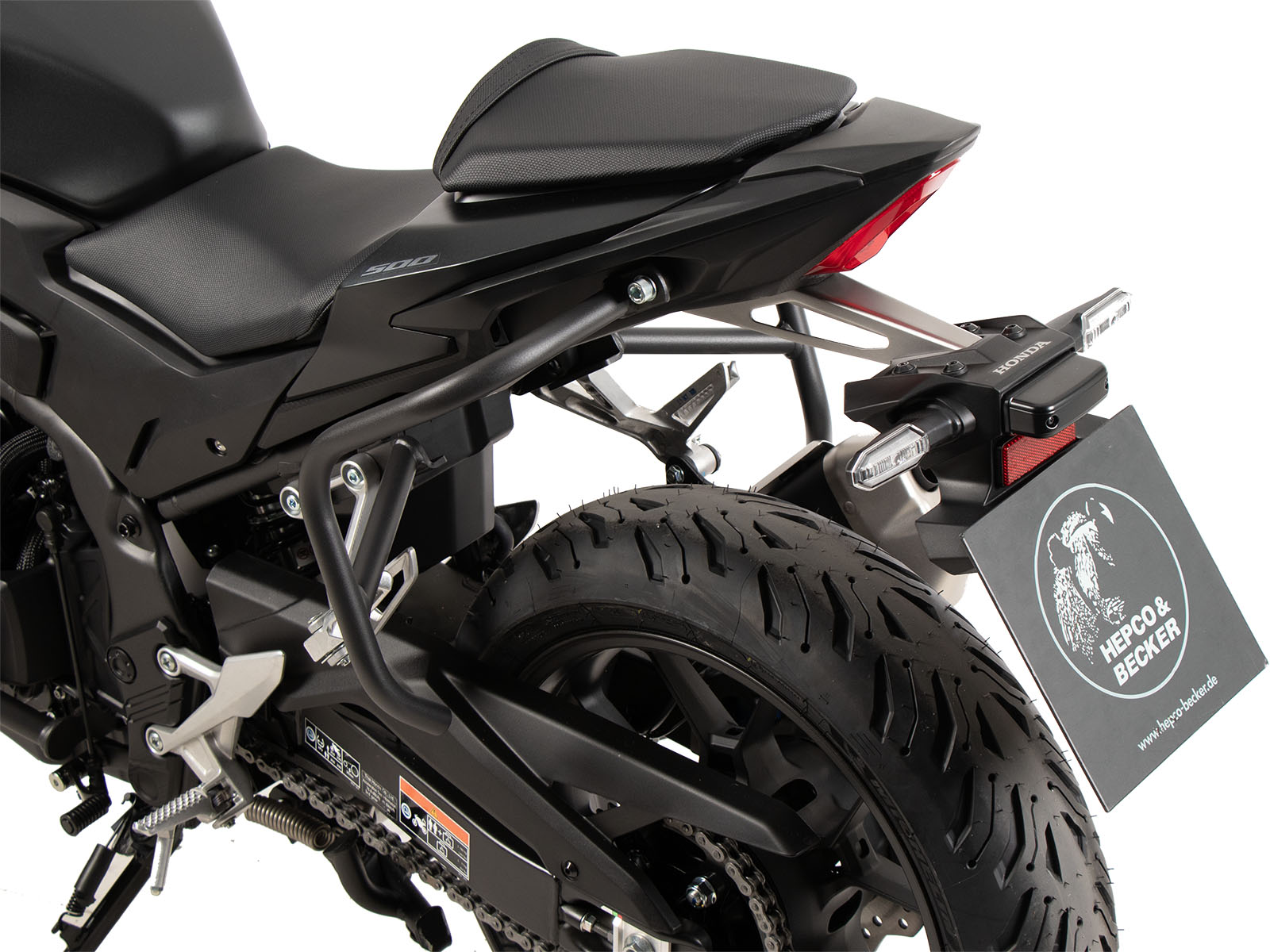 Beschermbeugel achteraan voor Honda CB 500 Hornet (24-) Hepco & Becker